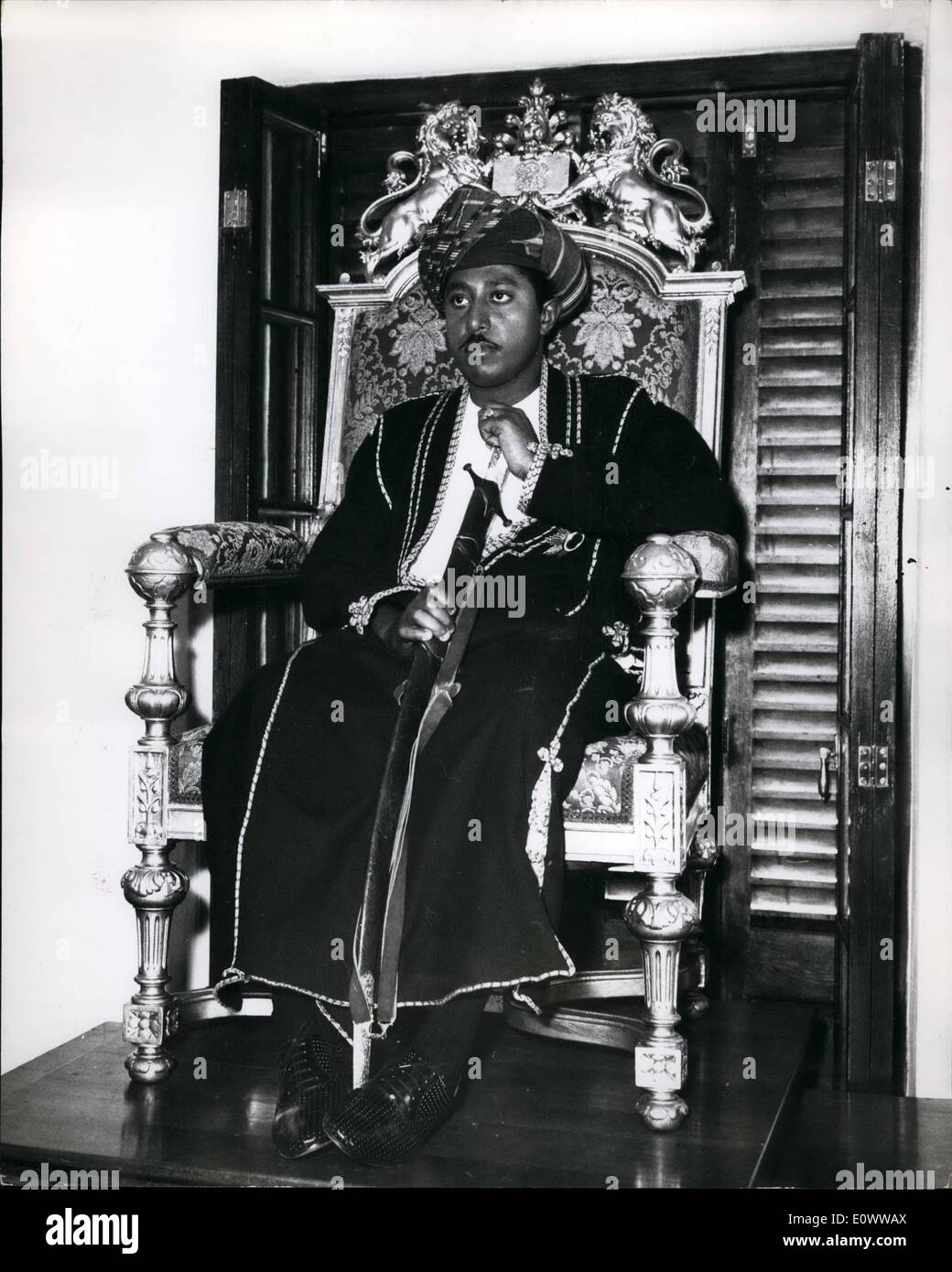 May 05, 1964 The Exiled Sultan of Zanzibar Gets £100,000 Gift From