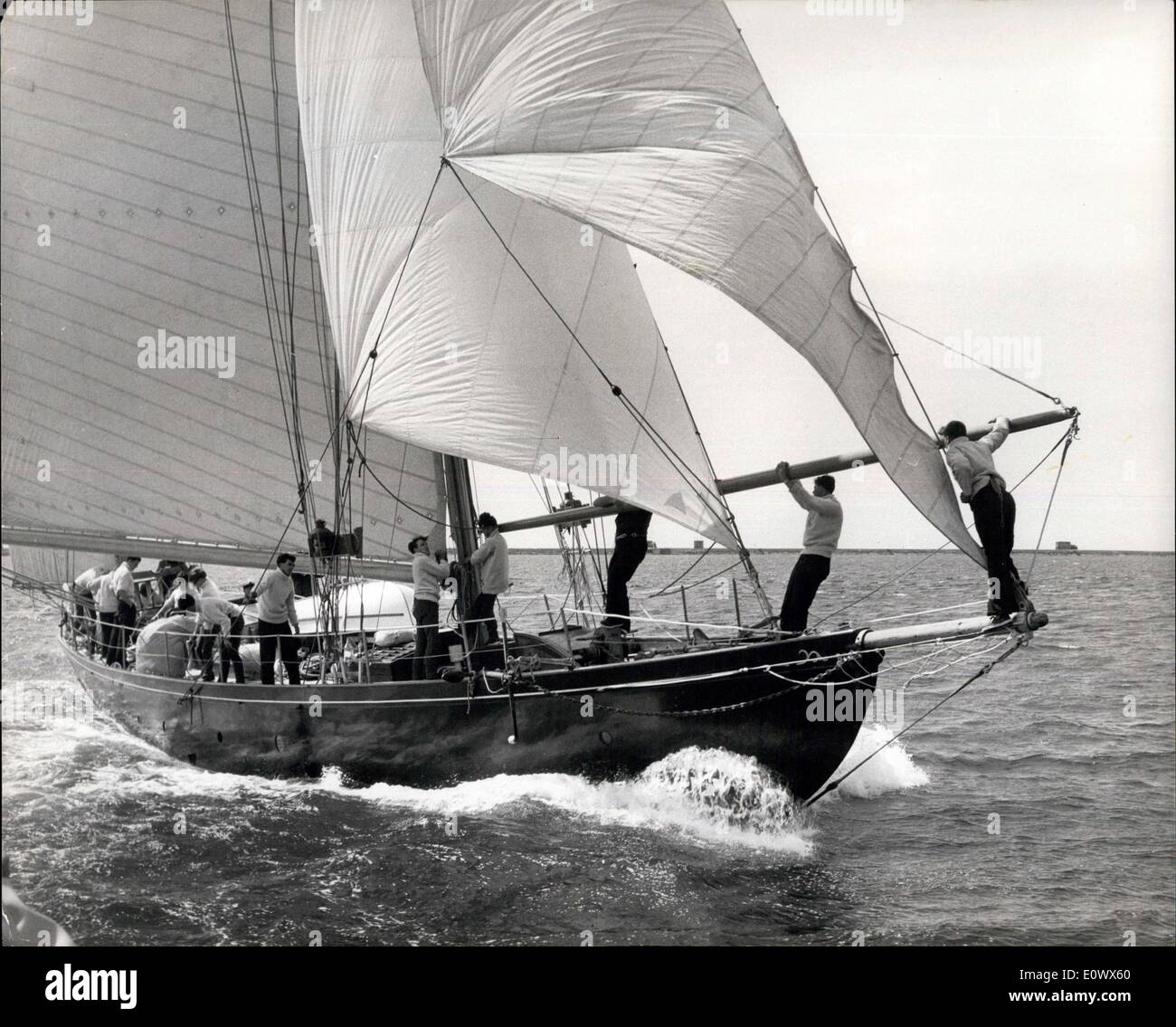 May 21, 1964 British Yacht Prepares For ''Tall Ships'' Race The 52