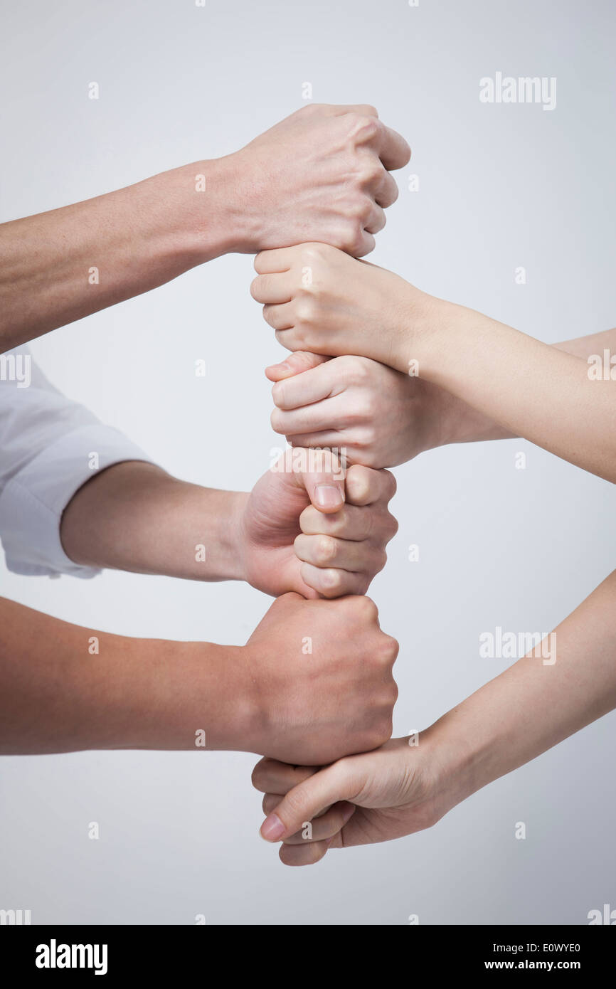 Hand piling hi-res stock photography and images - Alamy