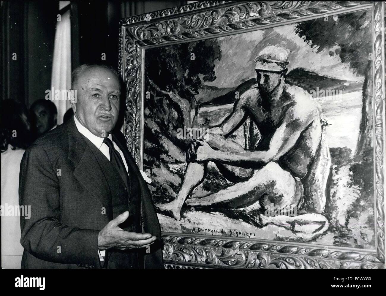 Jun. 28, 1964 - Painter Andre Dunoyer De Segonzac honored in Paris