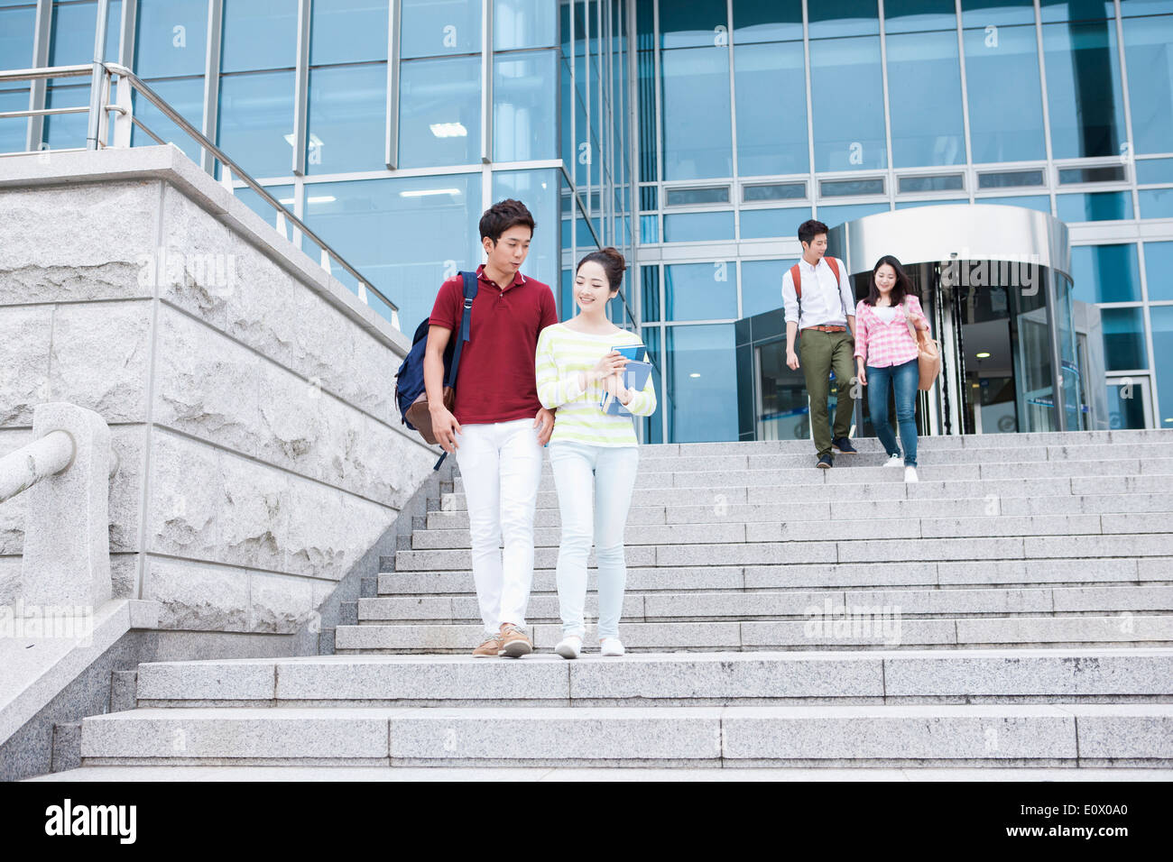 Walking up down outdoor steps hi-res stock photography and images - Alamy