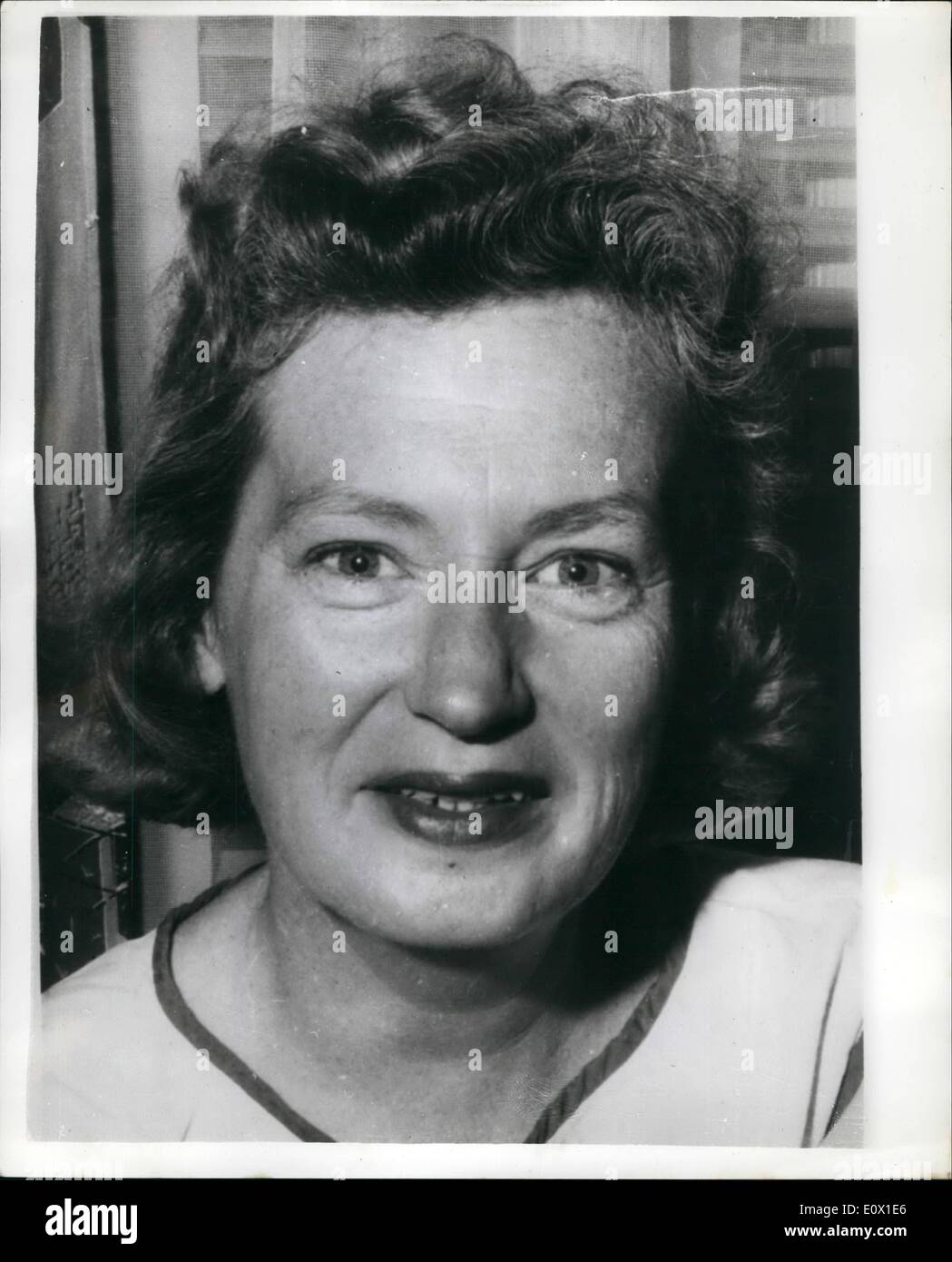 Dec. 12, 1964 - Australian Parliament Scandal. Speakers Denies Typists Allegations.: Mr. Ray Maher. the speaker N.S.W Legislative Assembly strongly denies allegations by Parliament House typist. Miss Elizabeth Shepherd of misconduct. This follows the receipt by the Premier. the Police Commissioner and the opposition of Miss Shepherd's statuary declaration. charging the minister with misconduct. A second typist of Parliament House has now made a statement to her solicitor regarding Mr. Ray Maher. She is Robyn McCauley. Photo Shows Miss Elizabeth Stock Photo