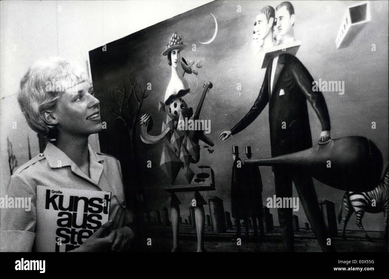 Jun 06 1965 The Grose Kunstausstellung 1965 Large Art