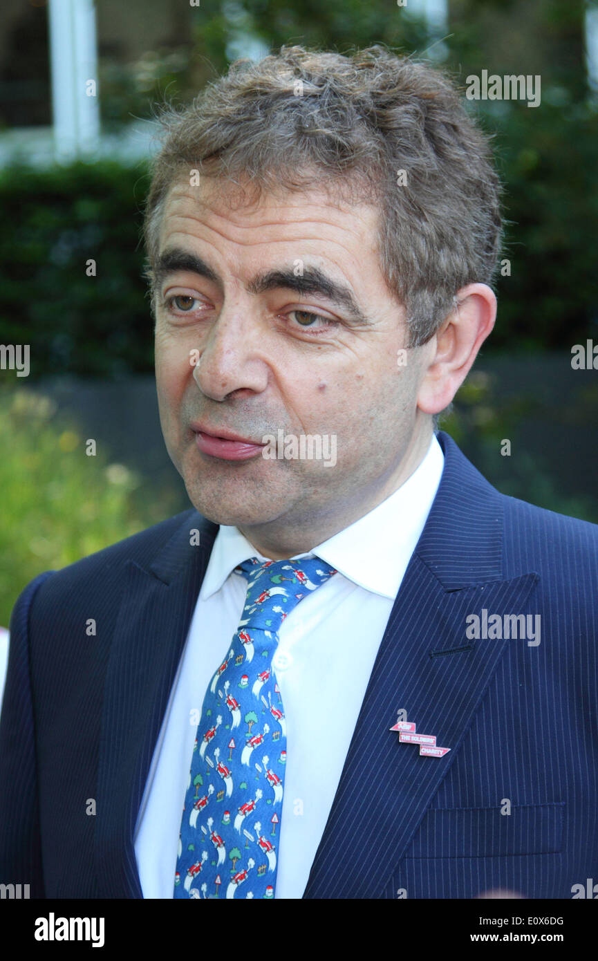 London, UK. 19th May, 2014. Mr Bean actor Rowan Atkinson at the RHS