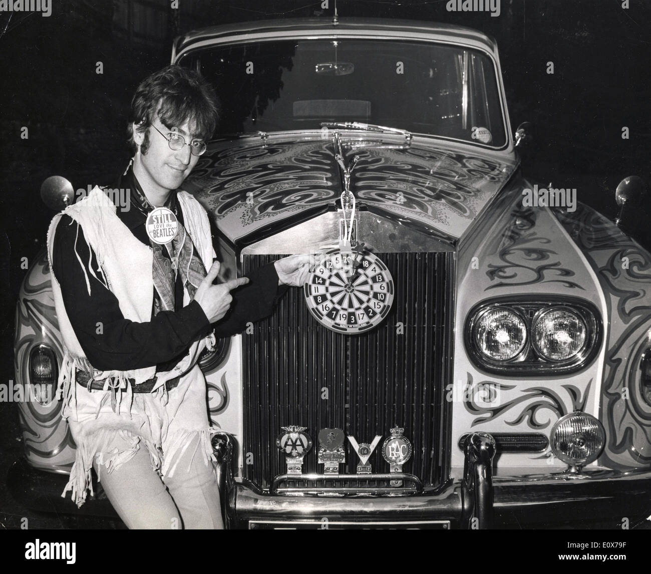 John lennon rolls royce hi-res stock photography and images - Alamy