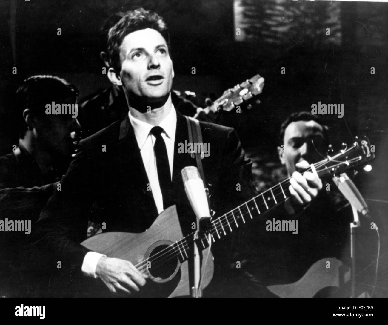 Famous French pop singer HUGUES AUFRAY Stock Photo