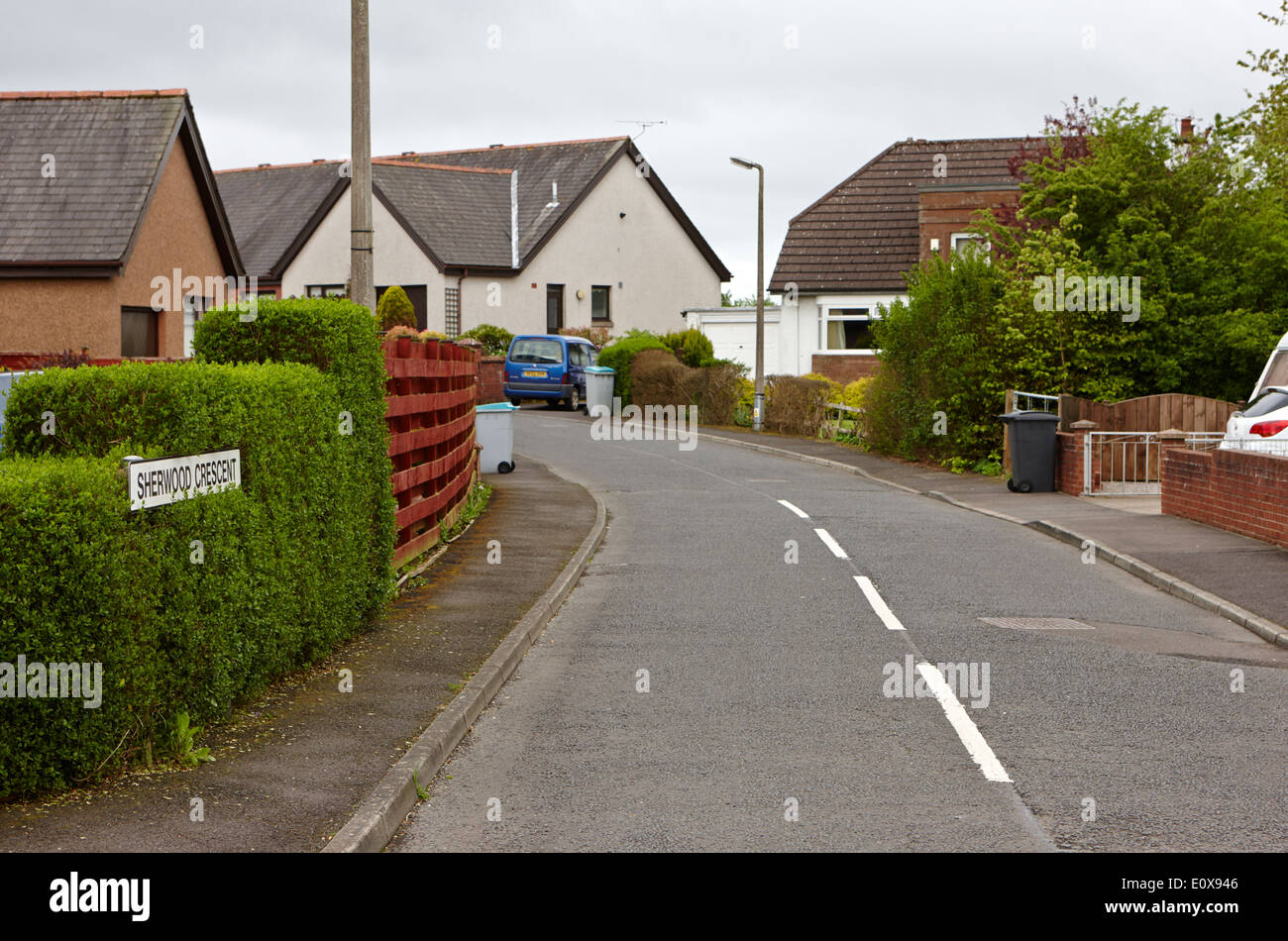 Sherwood crescent lockerbie hires stock photography and images Alamy