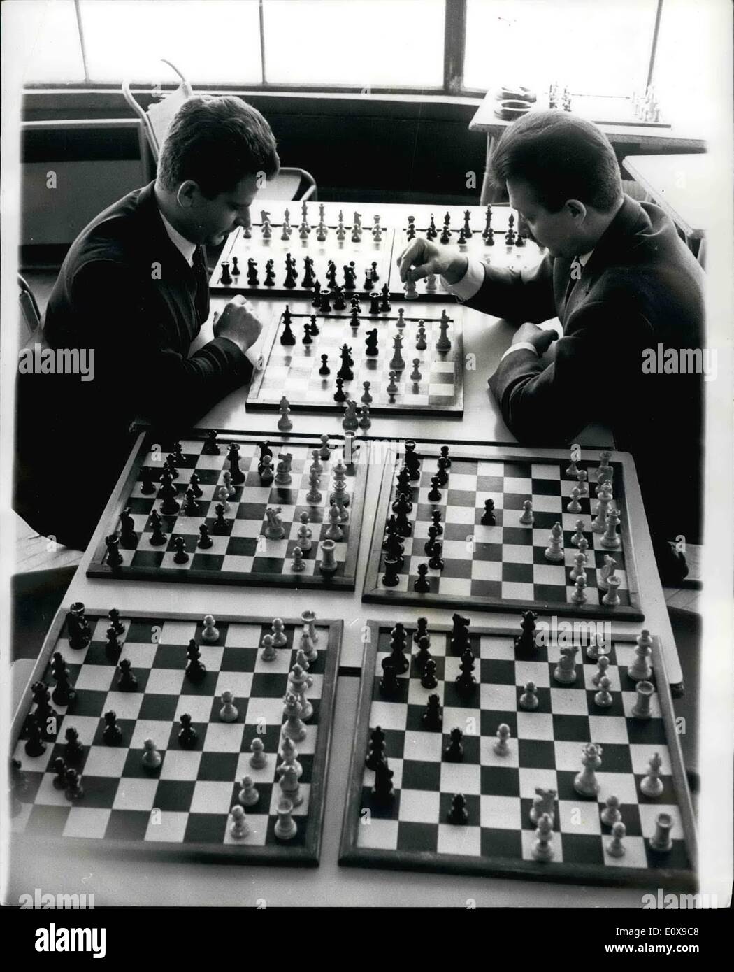 Boris Spassky Russian chess grandmaster & his wife Marina talking about his  life on stage at Hay Festival 2008 Hay on Wye Wales Stock Photo - Alamy