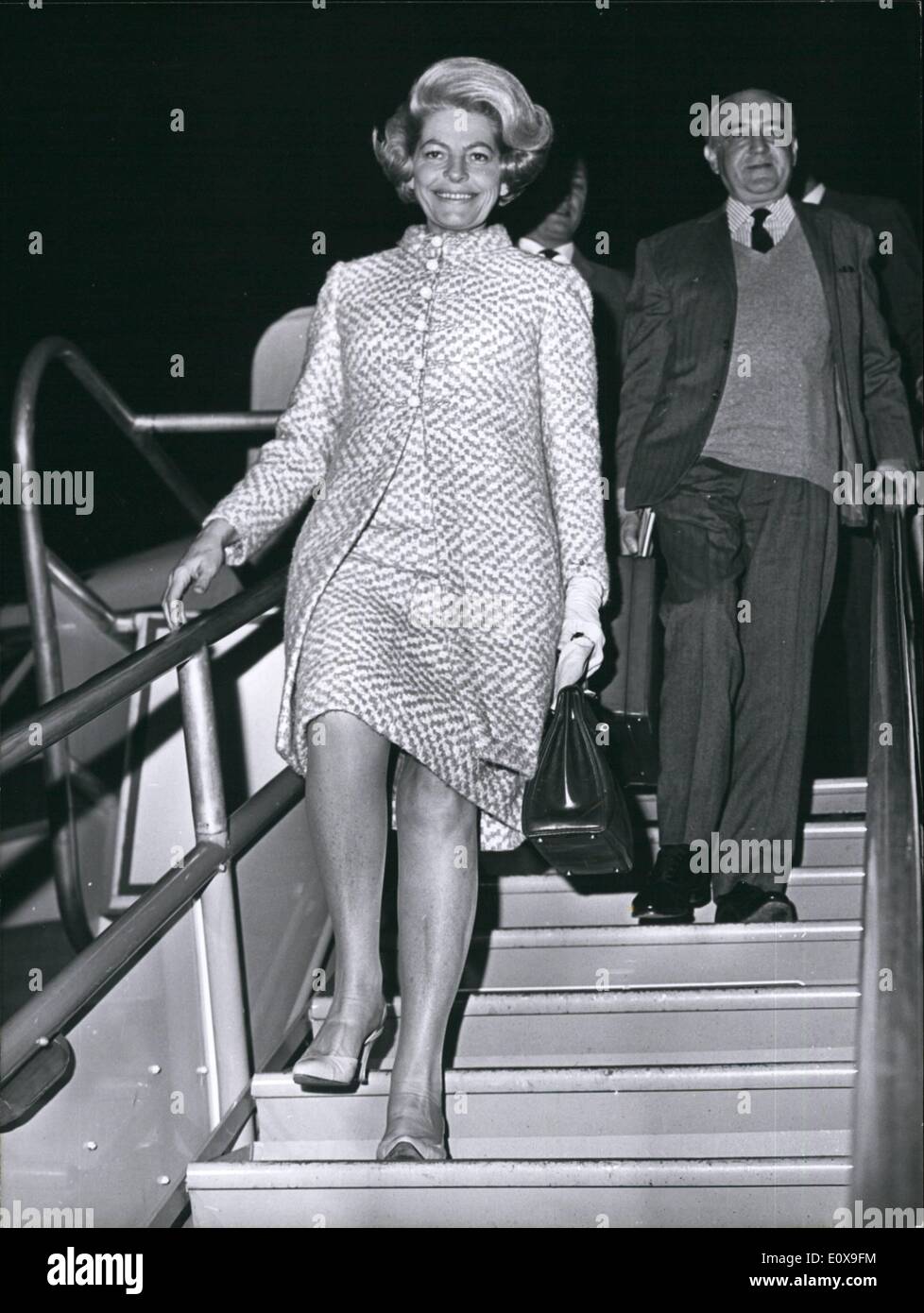 Oct. 10, 1965 Alphand Back In Paris Herve Alphand, the former French