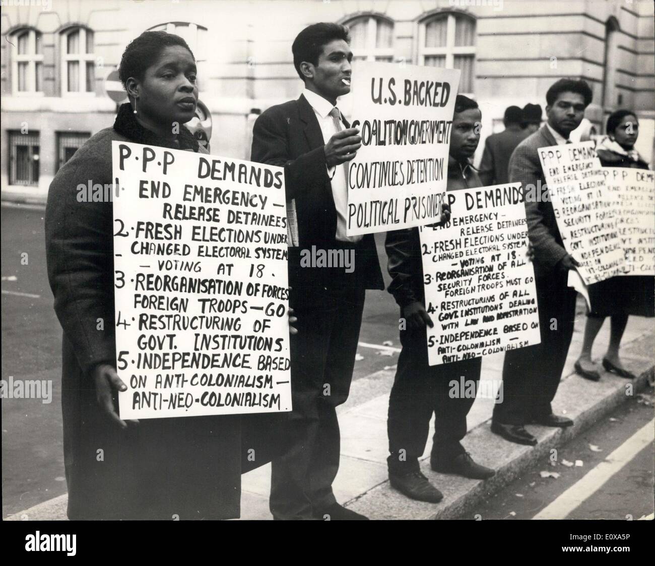 British guiana independence conference hires stock photography and