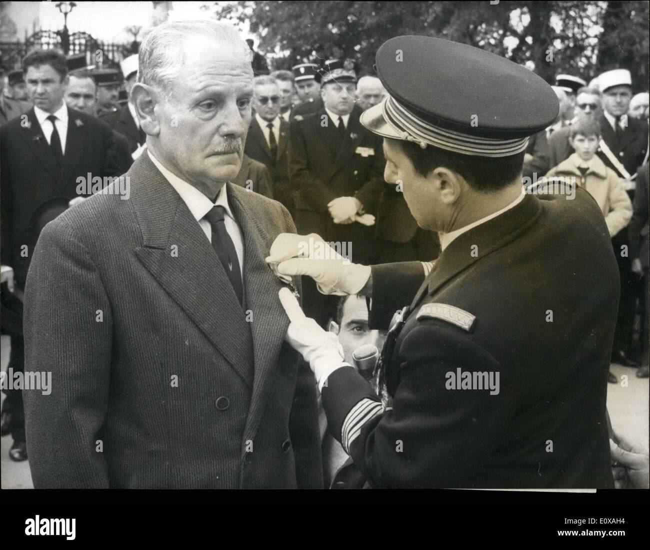 Colonel Clement Nov. 11, 1965 - During a commemoration of the November 11th Armistice ...
