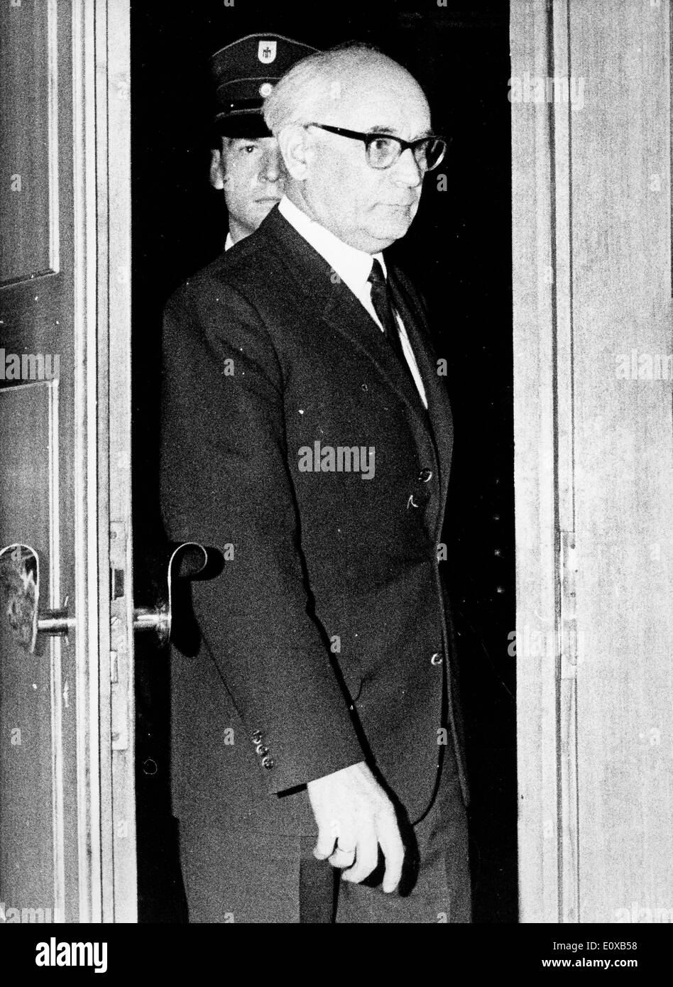 Nazi Leader Alfred Renndorfer Stock Photo