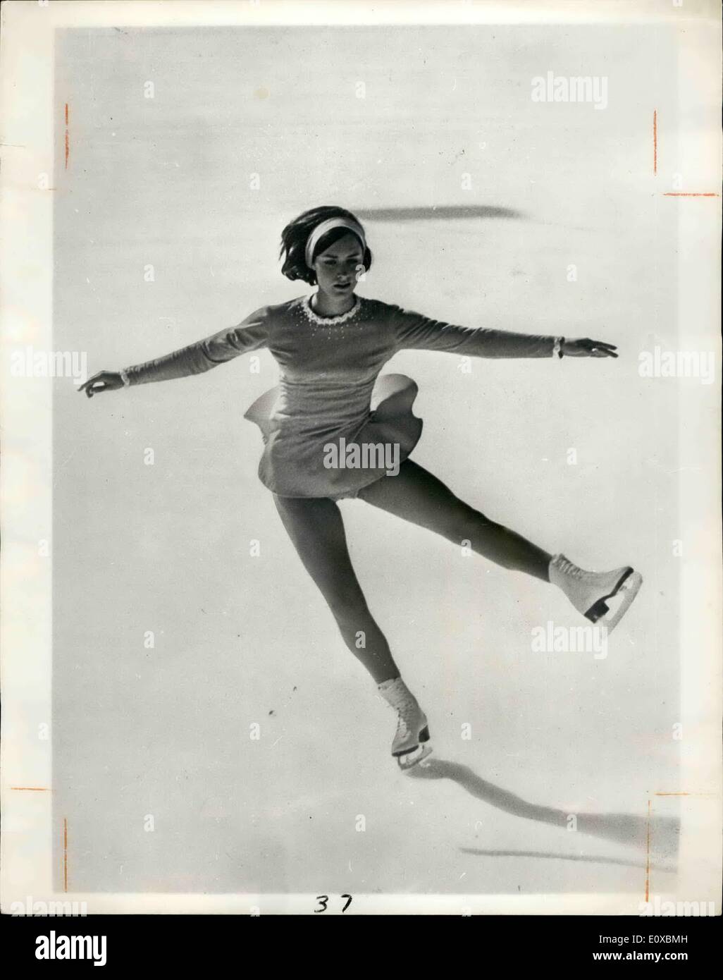 1966 Peggy Fleming Olympic Figure Skating Sports Illustrated May 2 