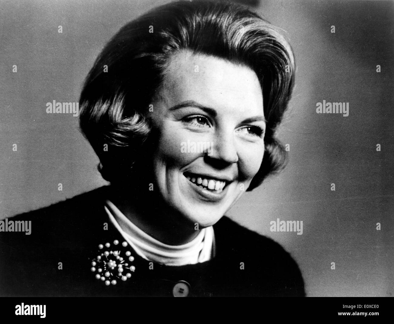 Portrait of Her Royal Highness Princess Beatrix Stock Photo