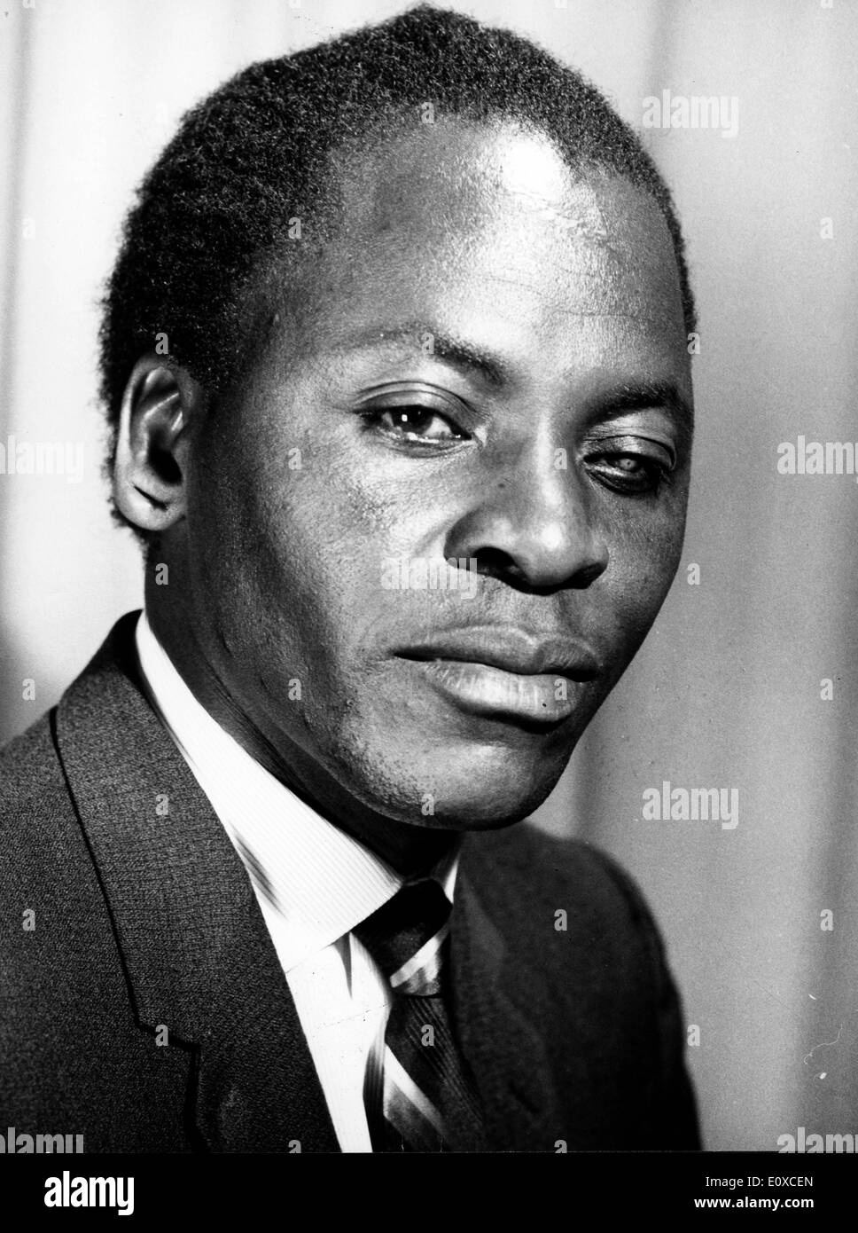 Portrait of Dr. Hastings Kamuzu Banda Stock Photo