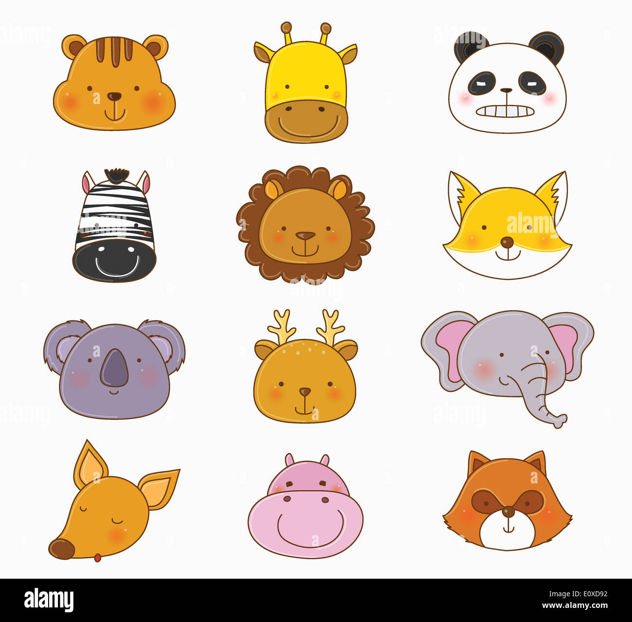 a set of images related to animals Stock Photo - Alamy