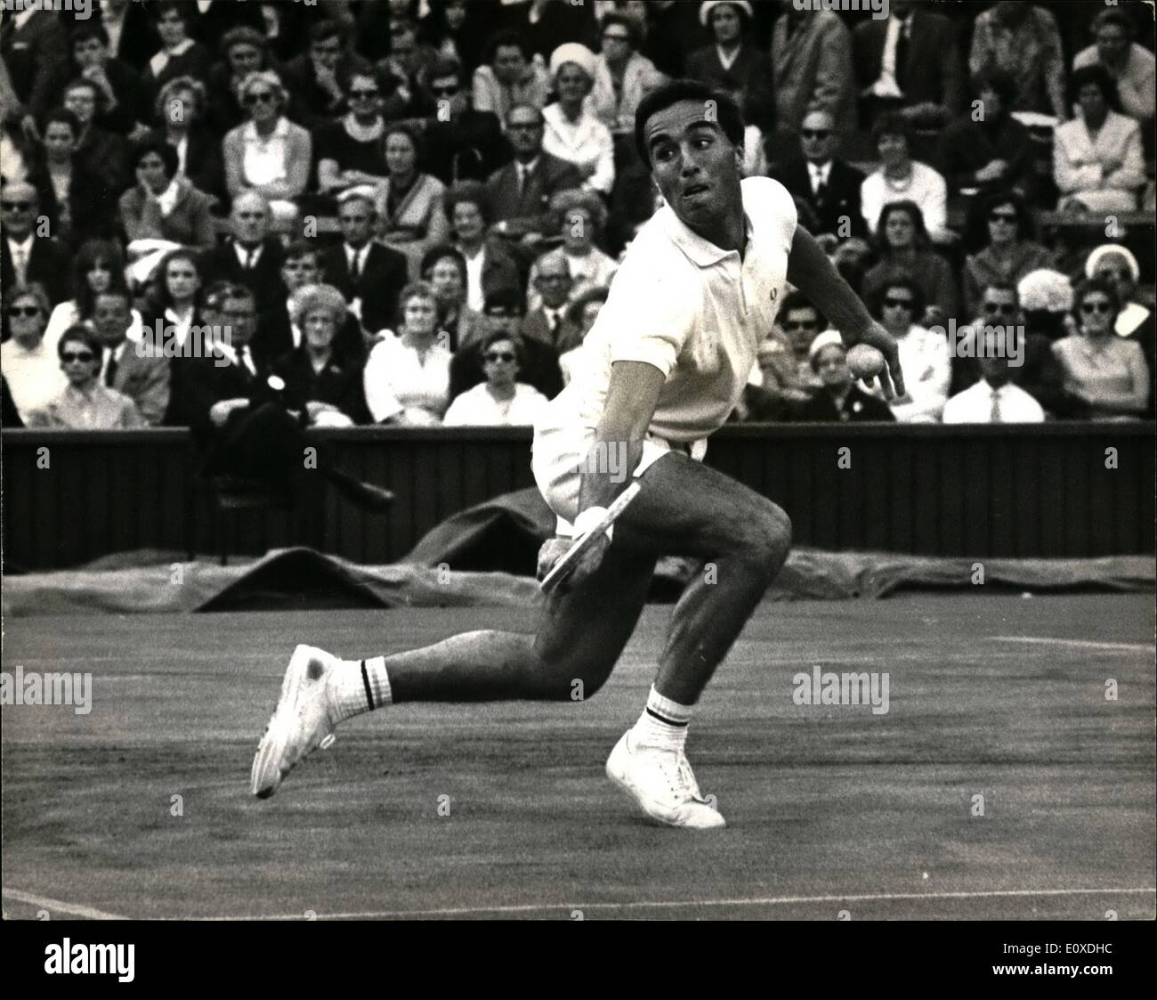 Jun. 20, 1966 - 20.6.66 Opening day of the Wimbledon Tennis Tournament ...