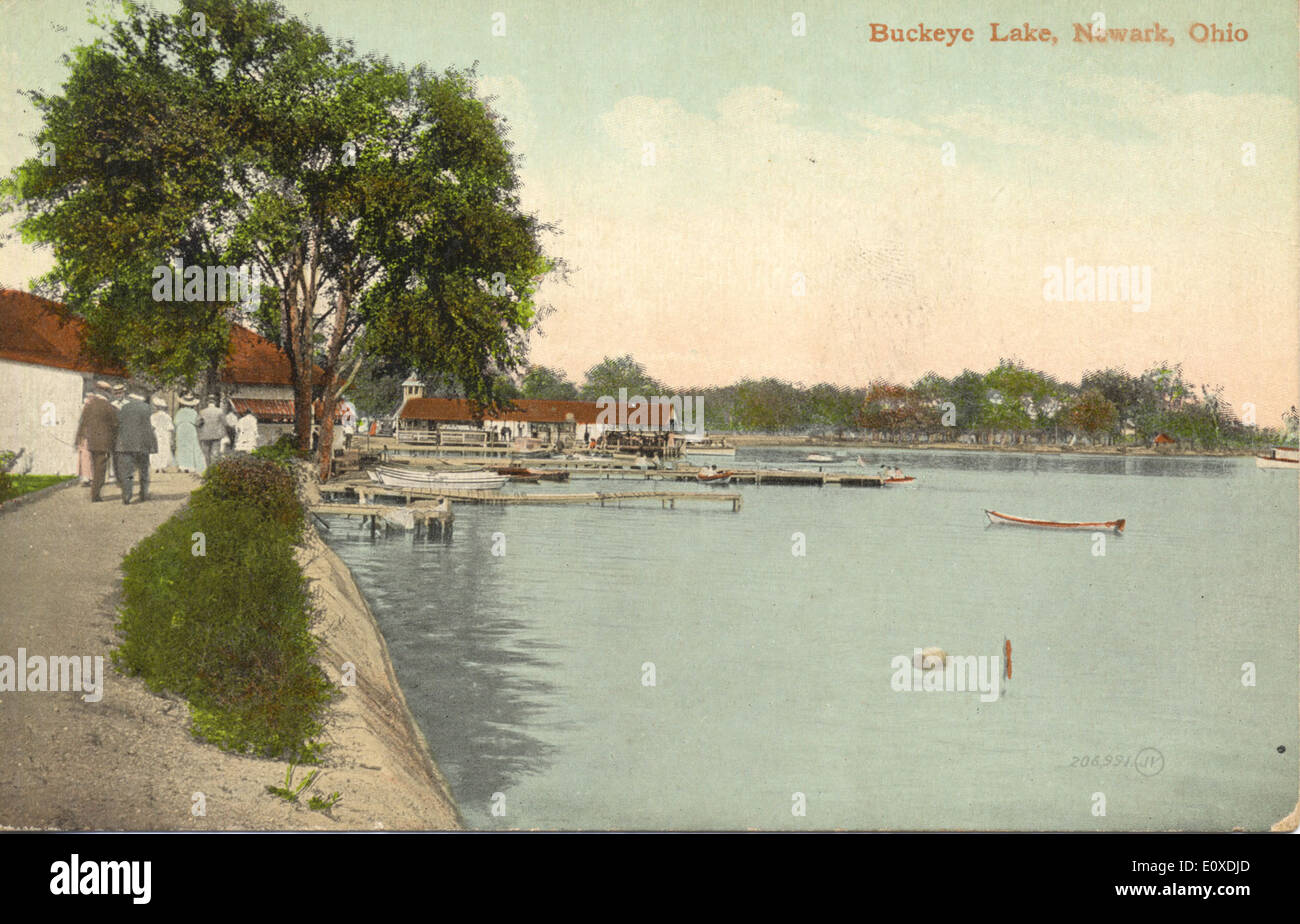 Buckeye Lake, Newark, Ohio Stock Photo Alamy