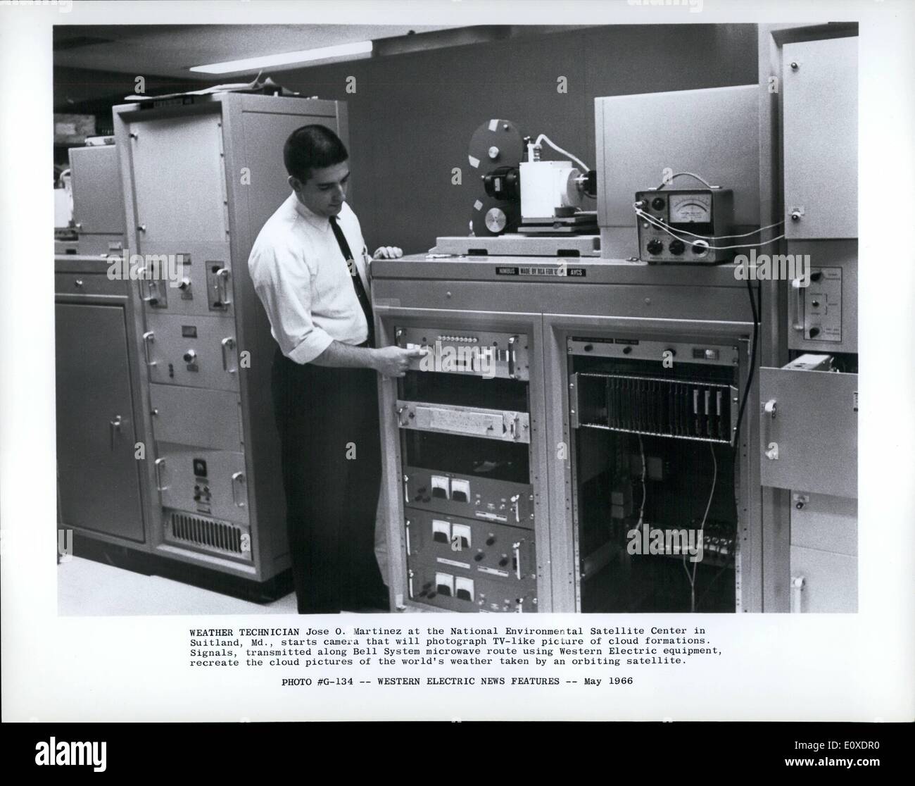 May 05, 1966 Weather Technician Jose O. Martinez at the National