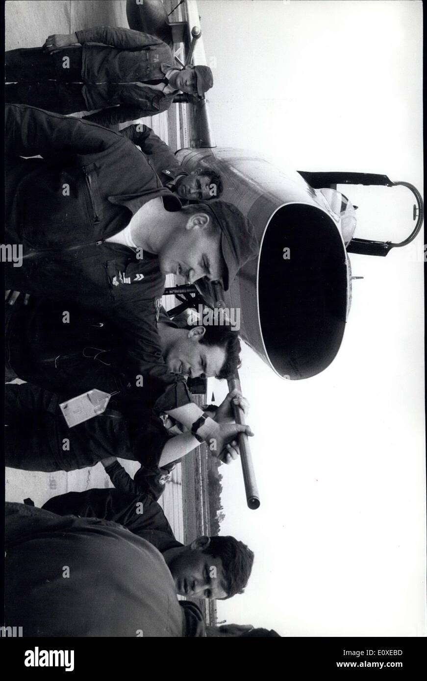 May 17, 1966 - French ground w NATO forces in Germany. Stock Photo