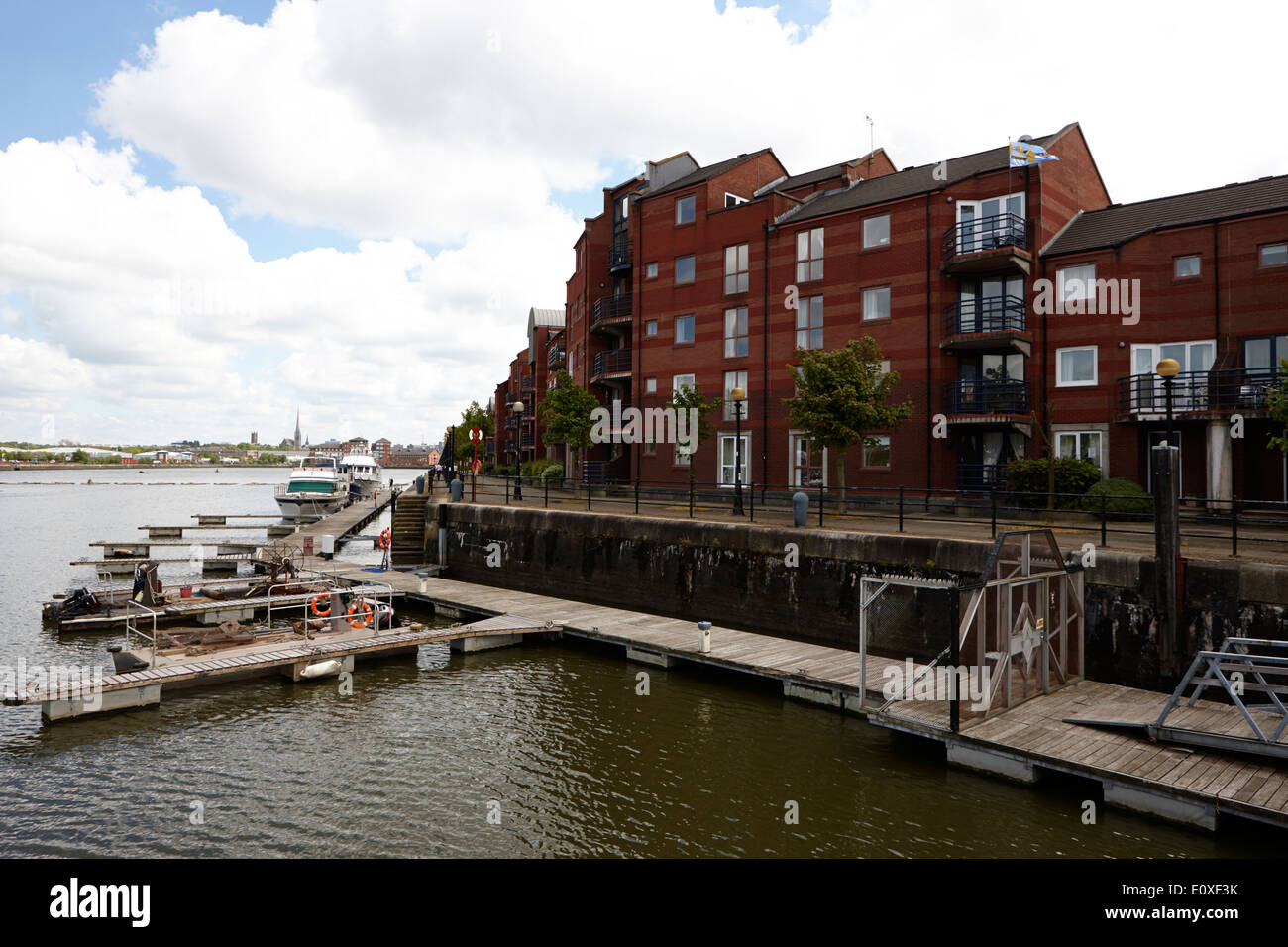 princes reach in edward albert dock in Riversway Preston docklands