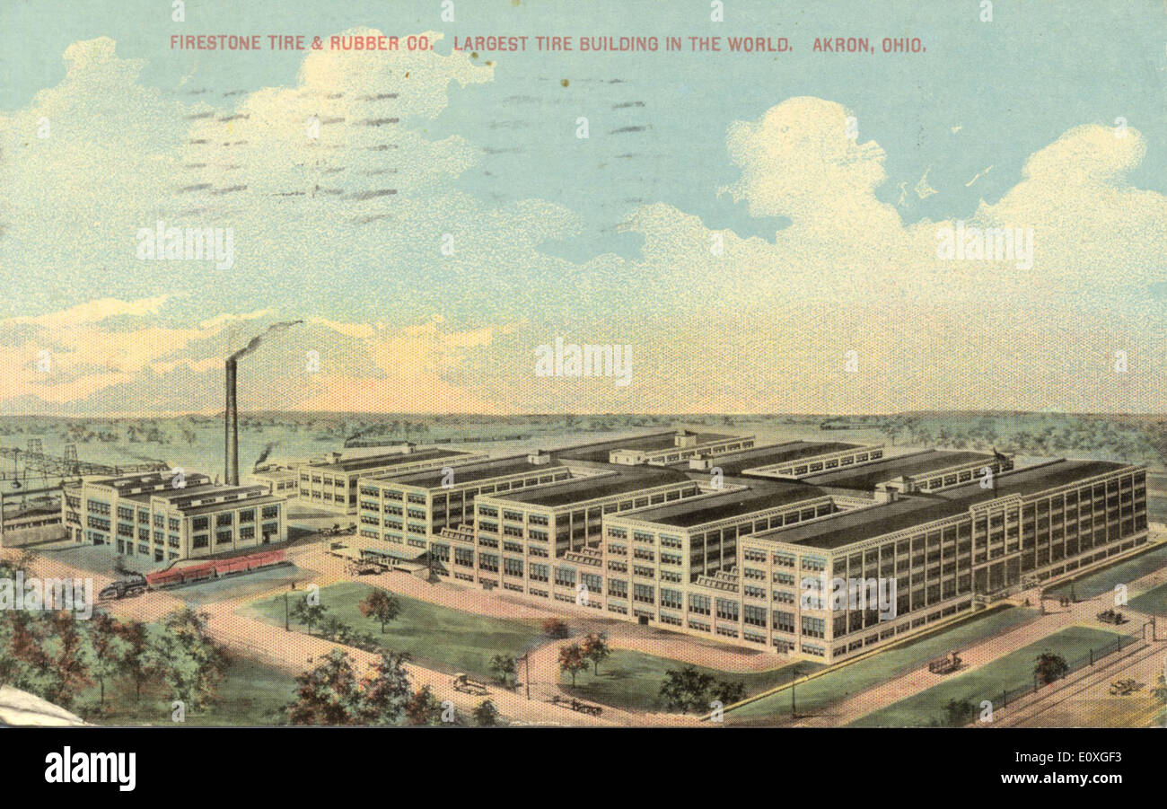 Firestone Tire and Rubber Co Stock Photo Alamy