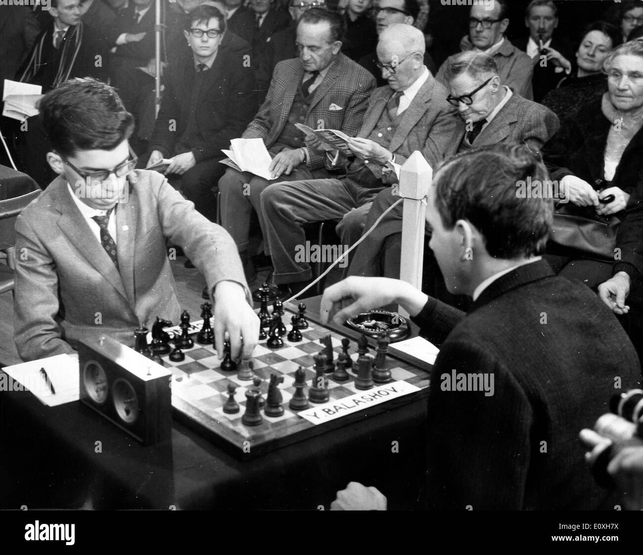 Grandmaster chess Black and White Stock Photos & Images - Alamy