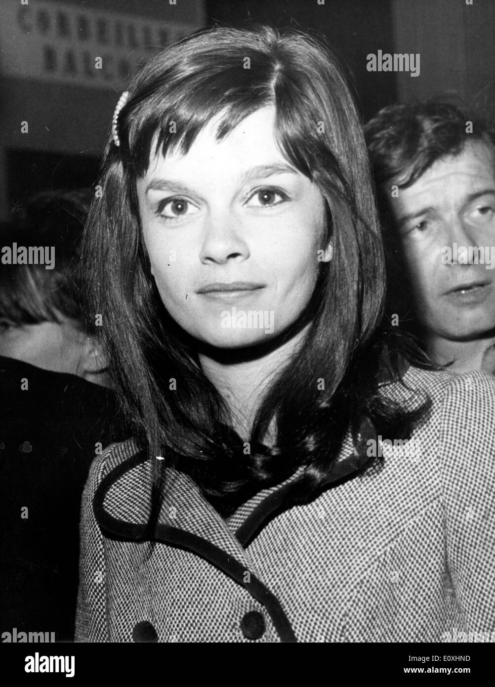 Actress Genevieve Bujold at the Cannes Film Festival Stock Photo