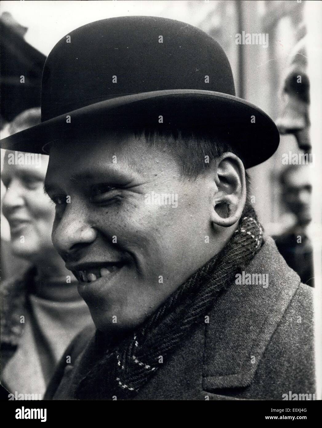 Nov. 11, 1966 American Missionary Miss Rachel Saint, holds press