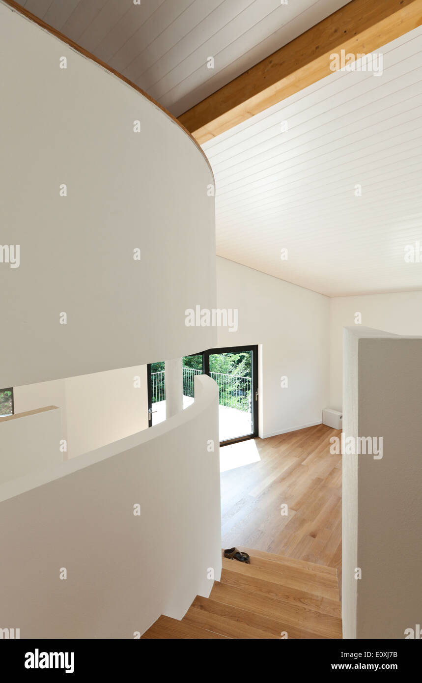 interior modern house, staircase Stock Photo - Alamy
