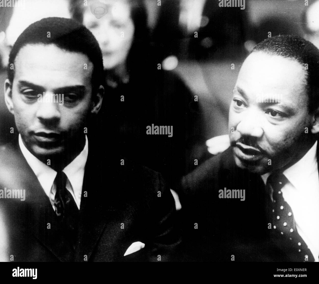 Martin Luther King Jr. at the 'Pacem in Terris' Peace Conference Stock Photo