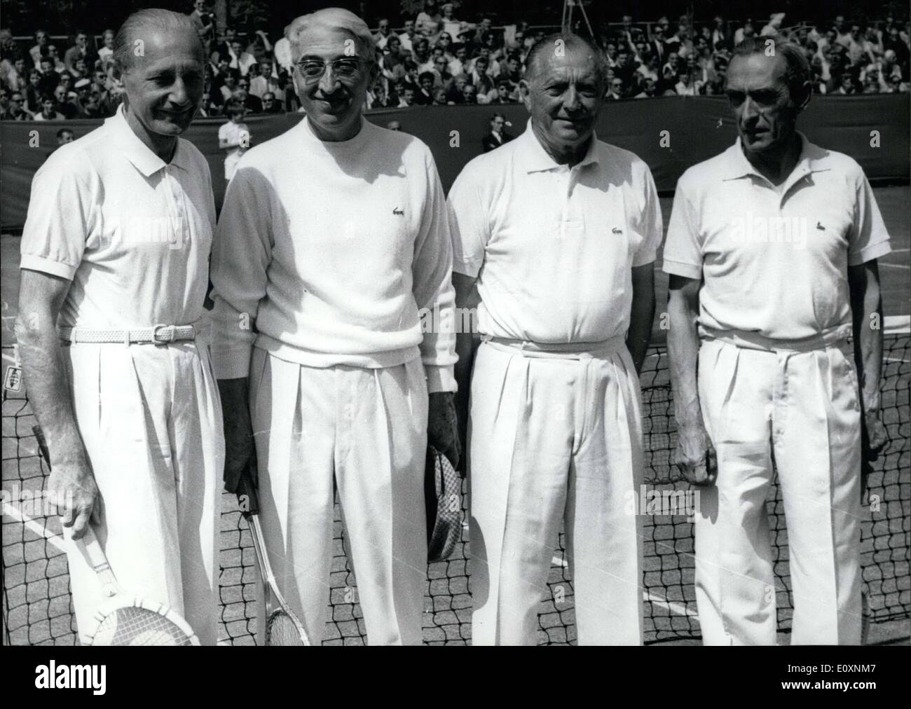 Jun. 19, 1967 These former tennis players broke in the new grass