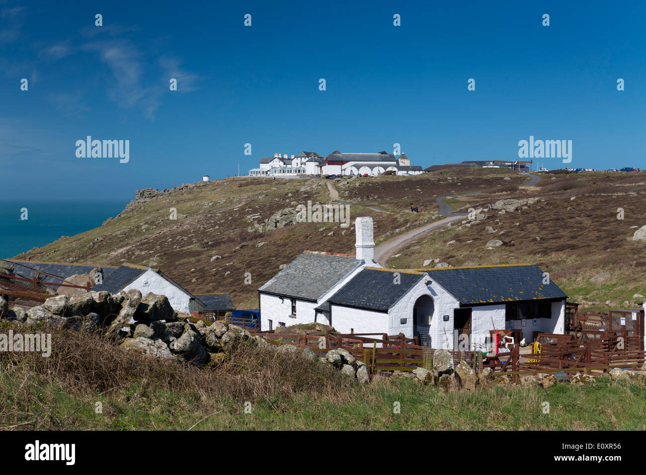 Land's End; Visitor Complex; Cornwall; UK Stock Photo