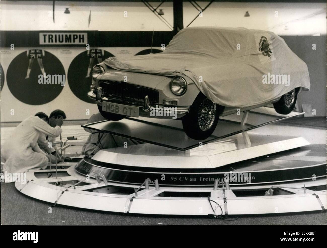 Oct. 10, 1967 - Motor Show 1967 to open October 6th Ã¢â‚¬â€œ The Annual Motor Show will open in Paris, October 6th. OPS: One of Stock Photo
