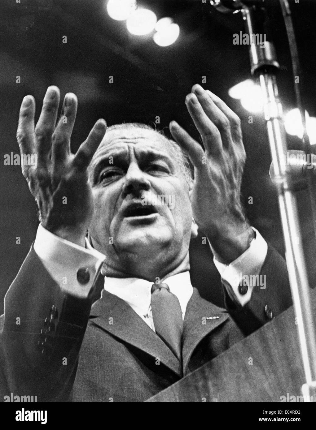 Speech by johnson hi-res stock photography and images - Alamy