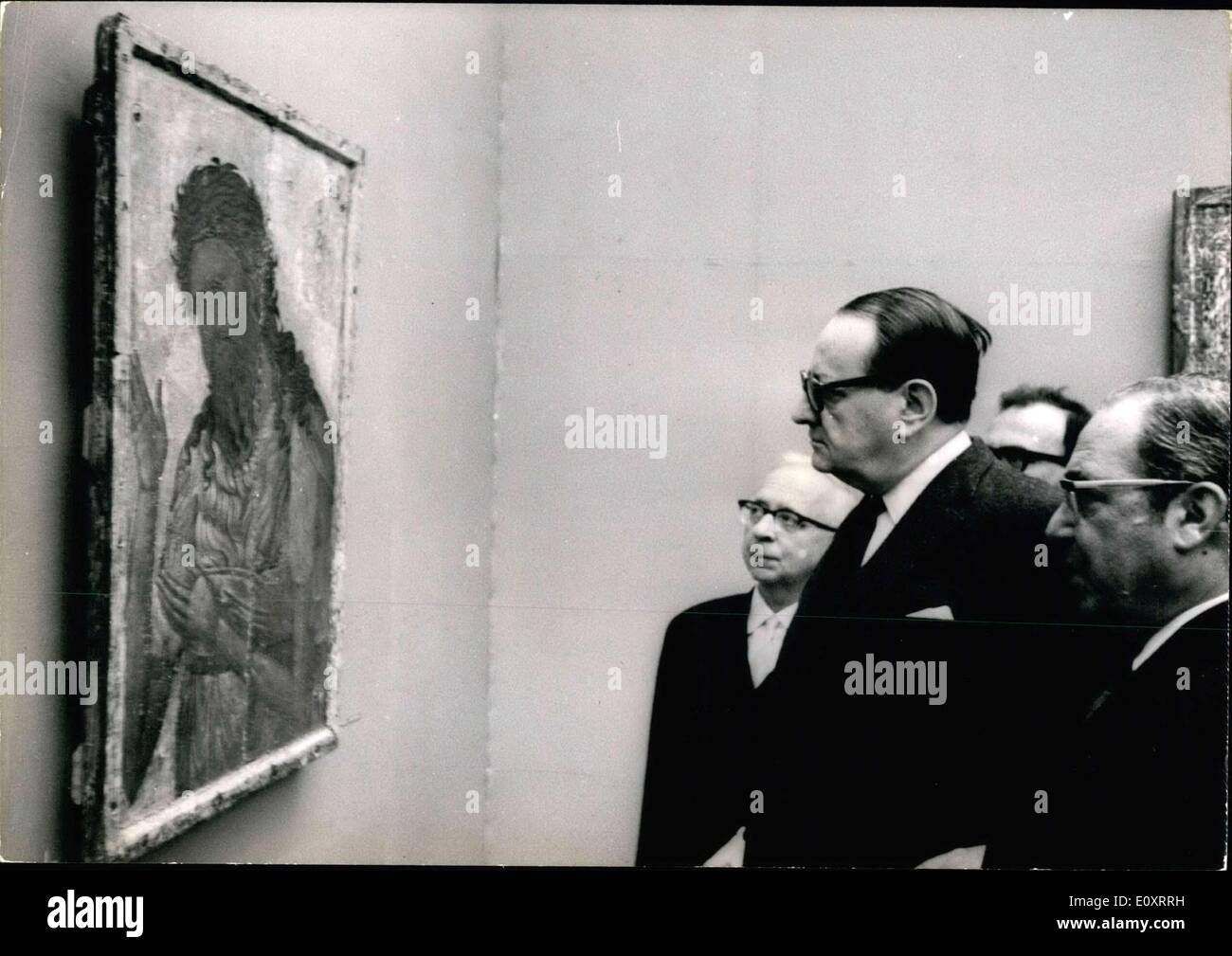 Nov. 07, 1967 - Malraux at the Museum of Decorative Arts Stock Photo