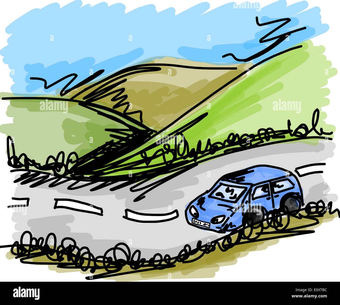 Hills Illustration Stock Photos & Hills Illustration Stock Images Alamy