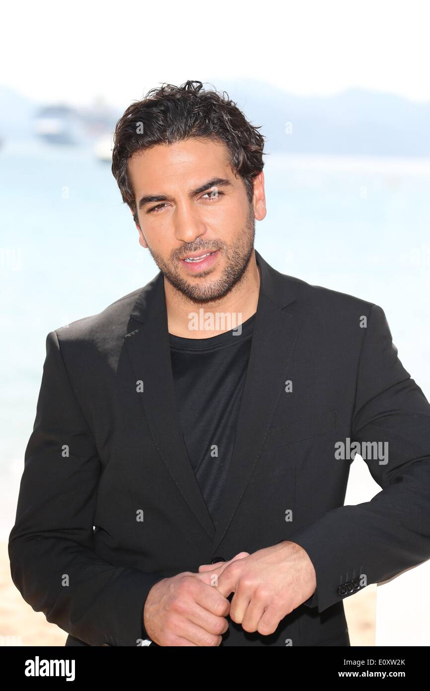 Cannes, France. 20th May, 2014. German actor Elyas M'Barek attends the ...