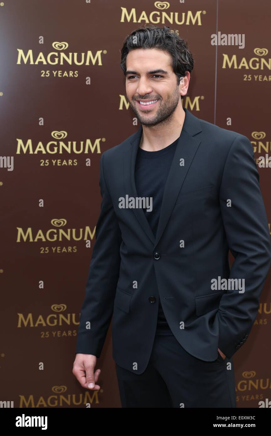 Cannes, France. 20th May, 2014. German actor Elyas M'Barek attends the ...