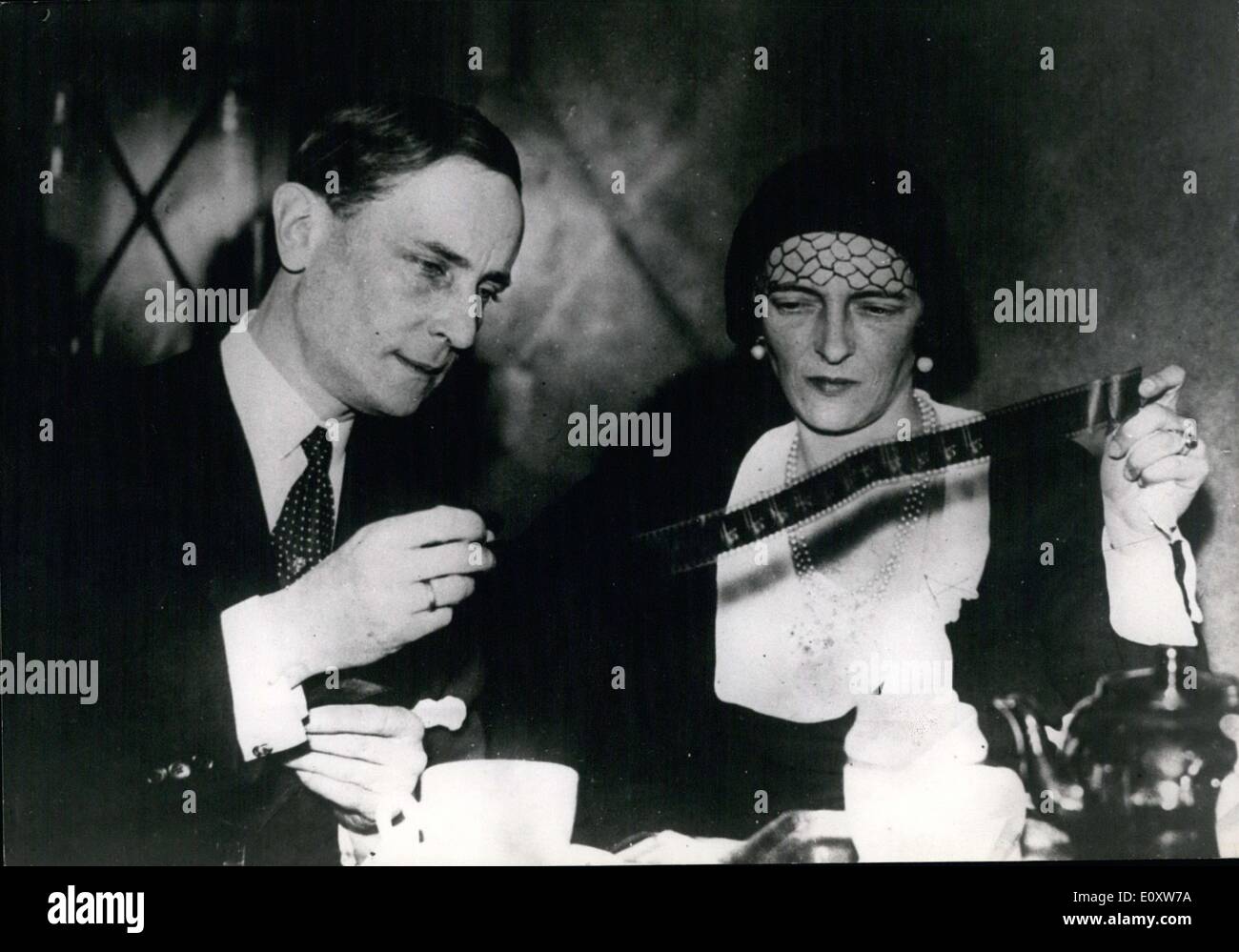 Felix Yusupov, one of the participants in the murder of Rasputin, together with his wife Irina, 1934, London Felix Yusupov, one of the participants in the murder of Rasputin, together with his wife Irina, 1934, London