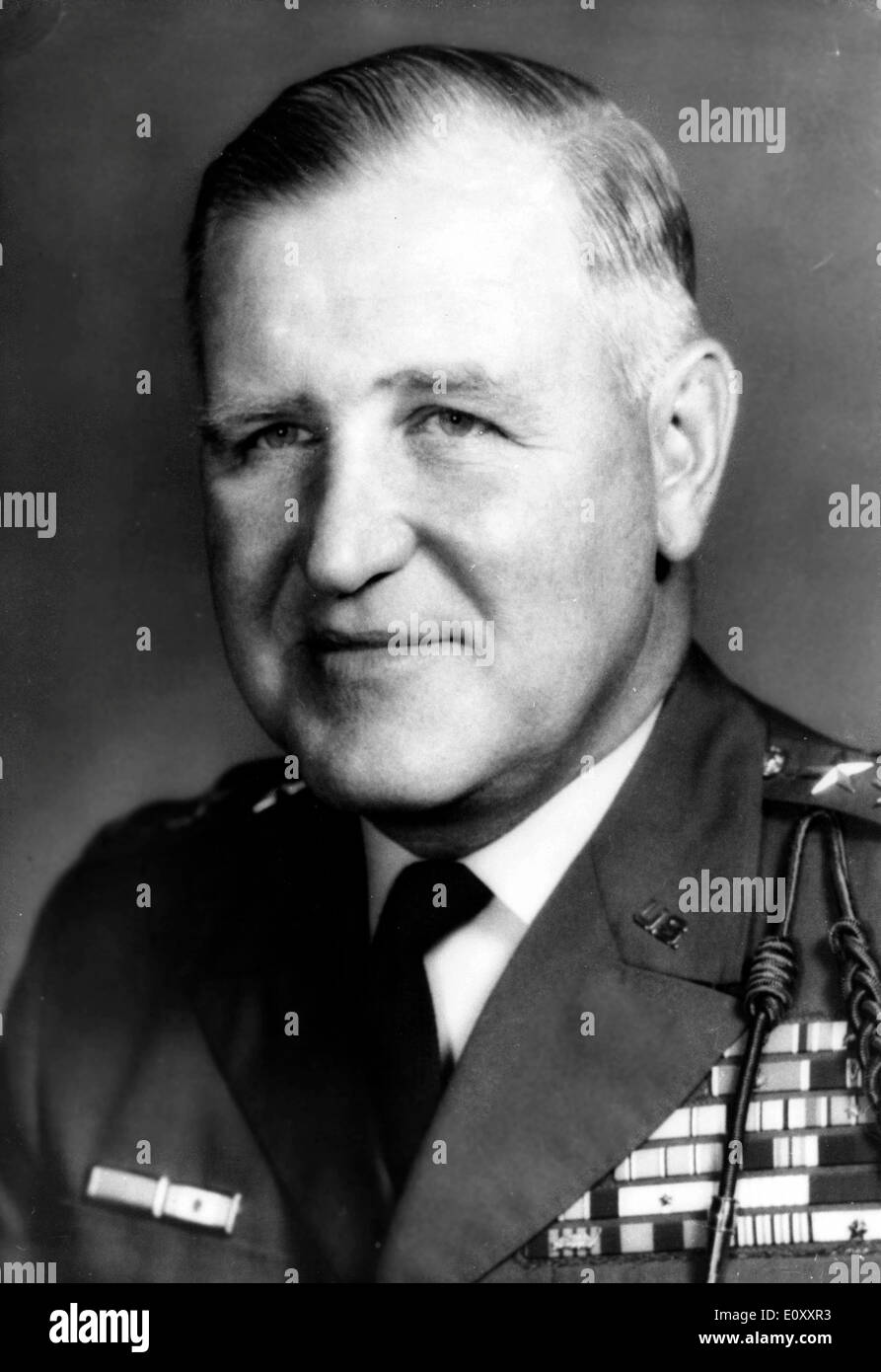 Army General Creighton Abrams Stock Photo