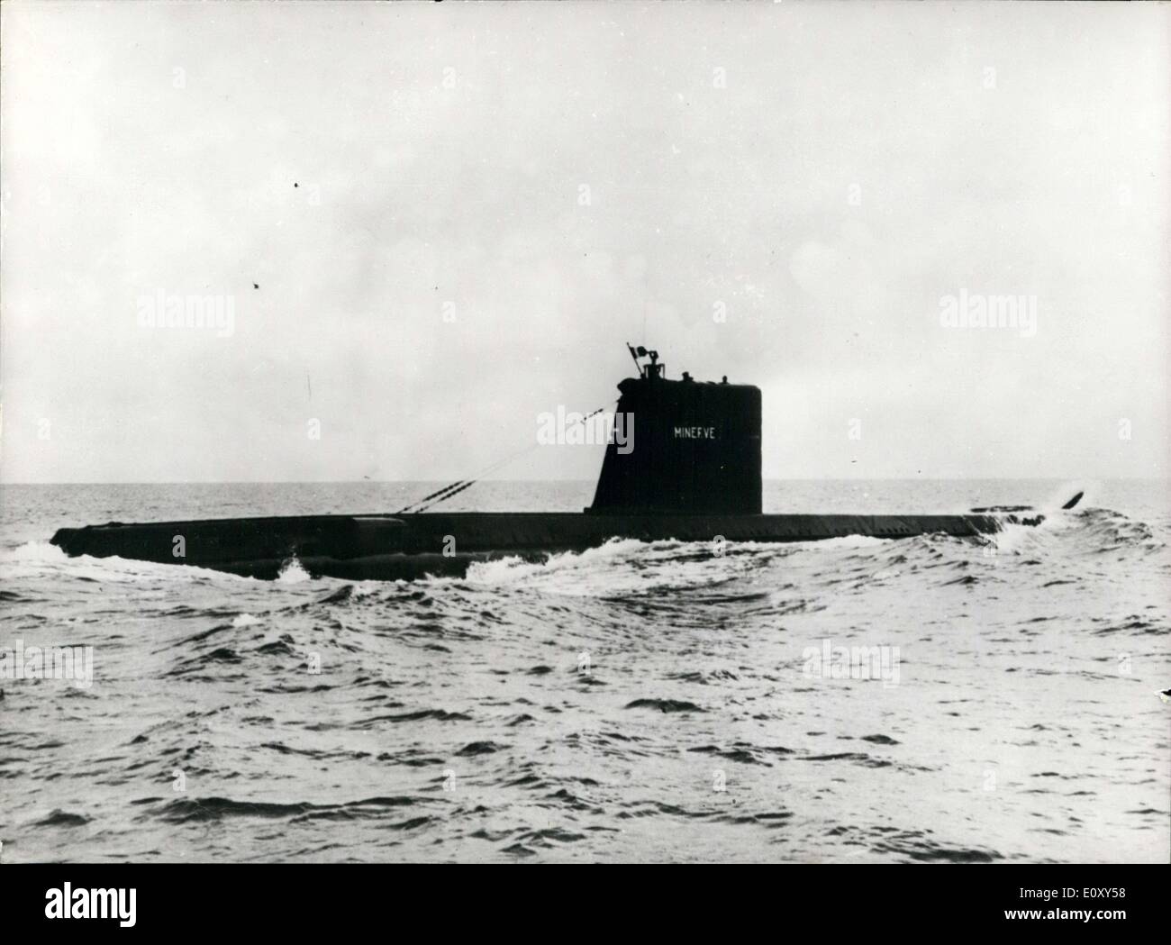 1968 the submarine minerve hi-res stock photography and images - Alamy