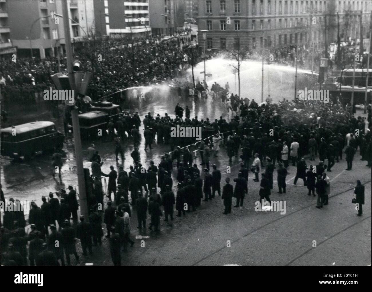 Apr. 04, 1968 - After the attempt on Rudi Dutschke - Riots in Berlin ...