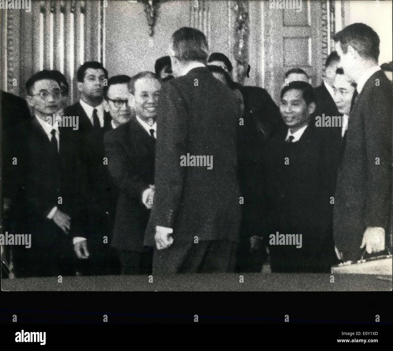 May 13, 1968 - Chief of Vietnam Delegation Stock Photo