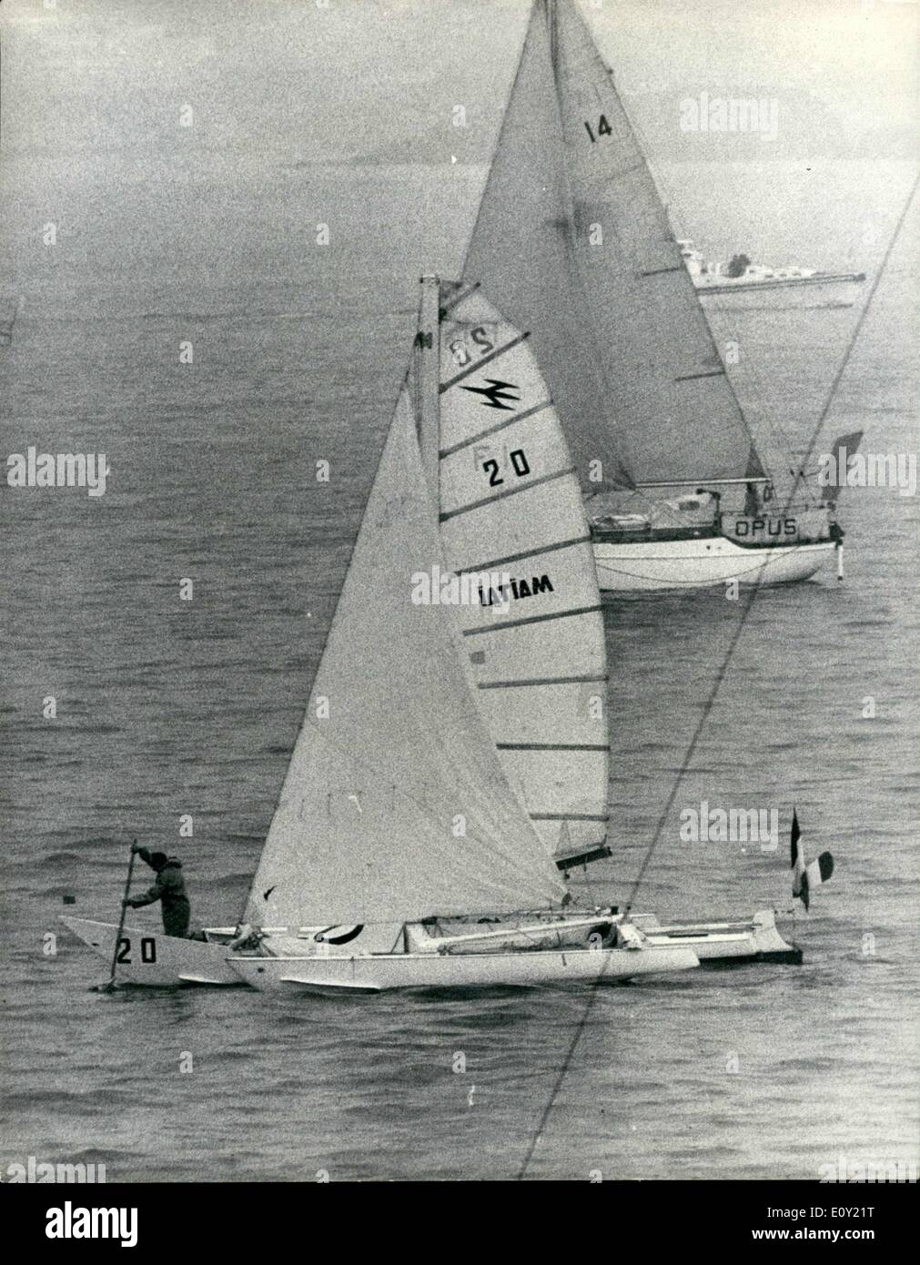 Jun 02 1968 June 2nd 1968 The Start Of Thesingle Handed Transatlantic Yacht Race From 8565