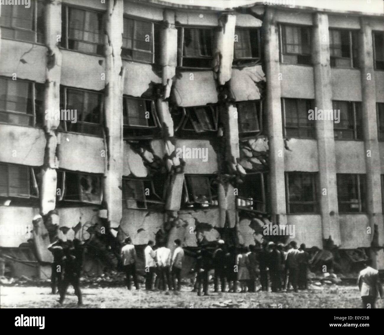 May 17, 1968 - 37 Die In Japan Earthquake: An earthquake in Northern ...