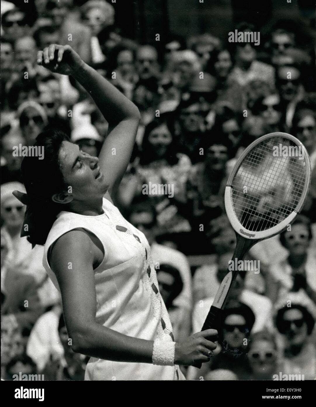 1968 wimbledon championships hi-res stock photography and