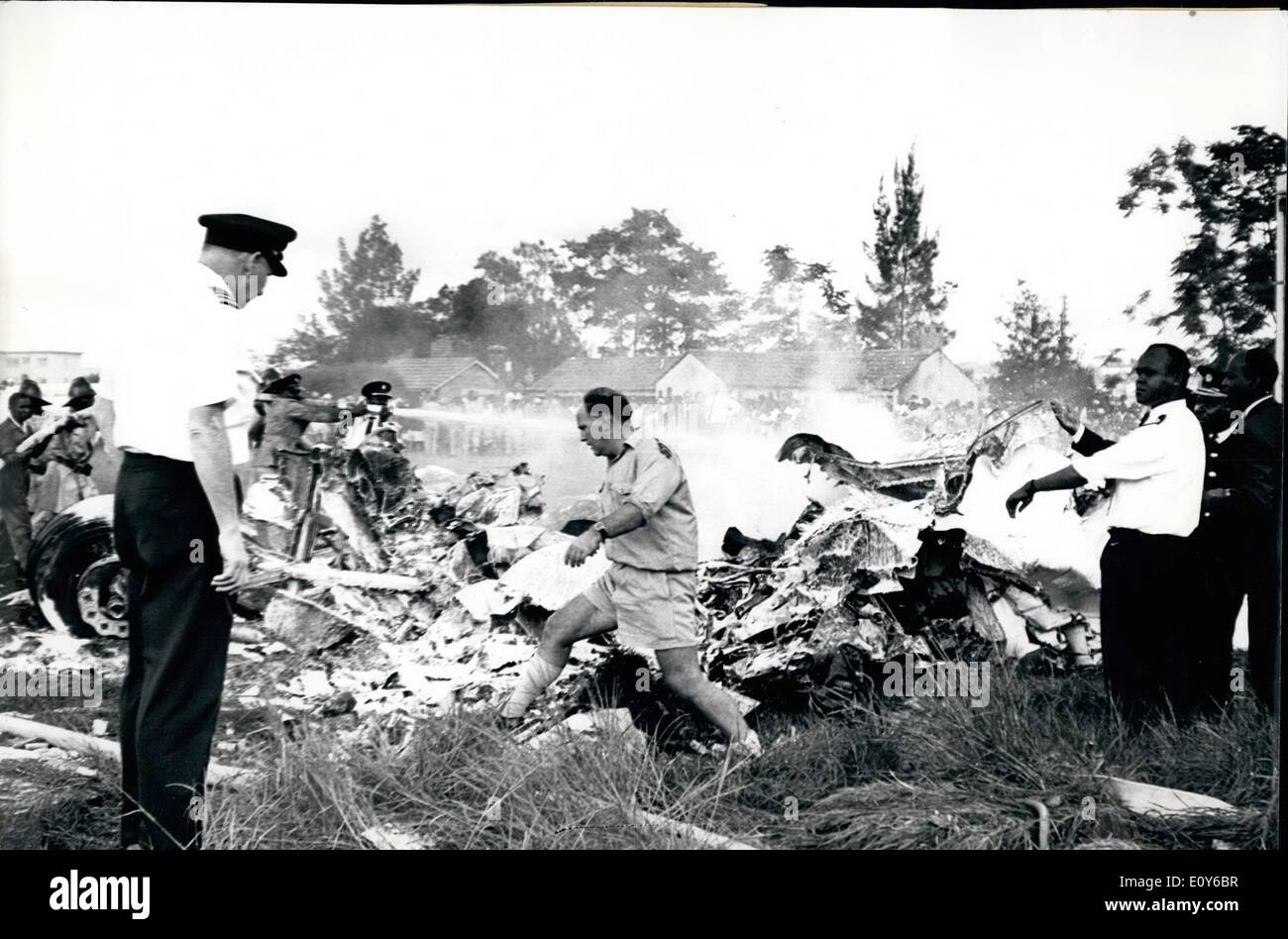 Dec. 12, 1968 Kenya Plane Crash A Kenya police airwing plane a DC3 carrying Christmas gifts