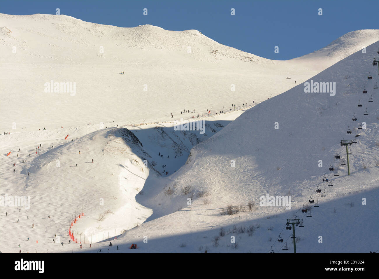 Le MontDore ski resort, Massif of Sancy, Parc Naturel Regional des