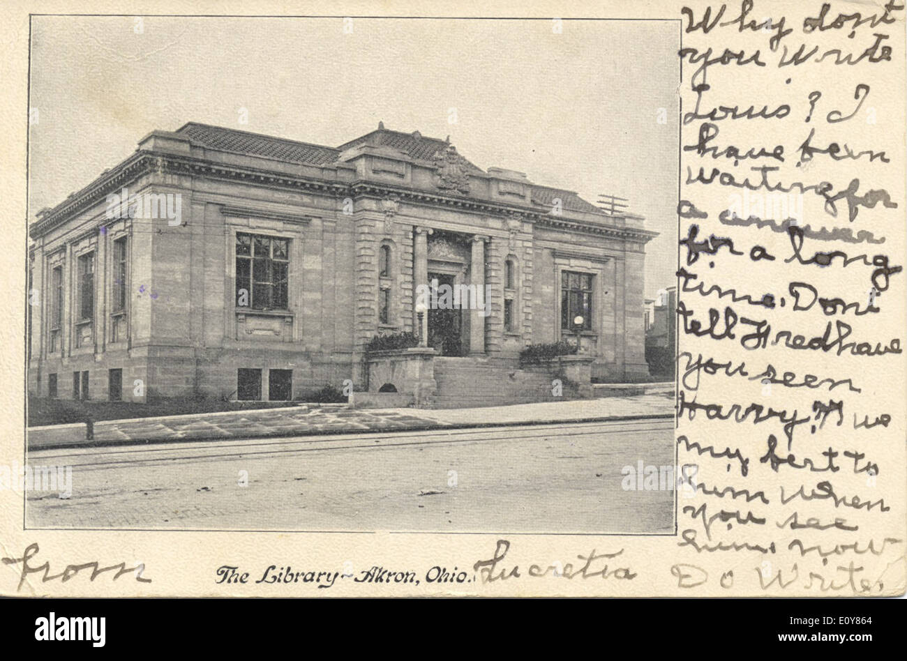 Buildings the library akron hi-res stock photography and images - Alamy